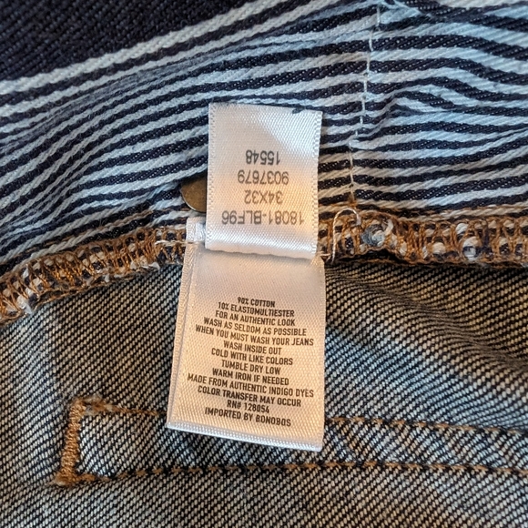 Bonobos jeans - dark indigo (grey patch) - Picture 5 of 6